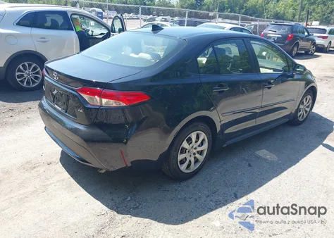 2020 Toyota Corolla Le from USA, damaged, VIN JTDEPRAE4LJ076092